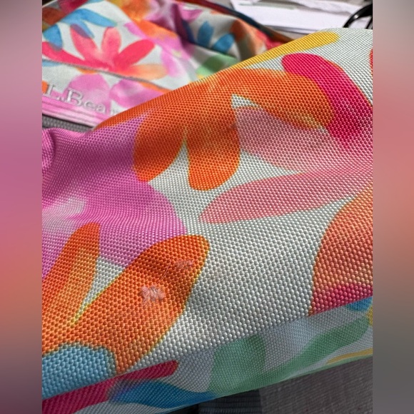 L.L. Bean Kids Colorful Floral Backpack - Picture 11 of 11